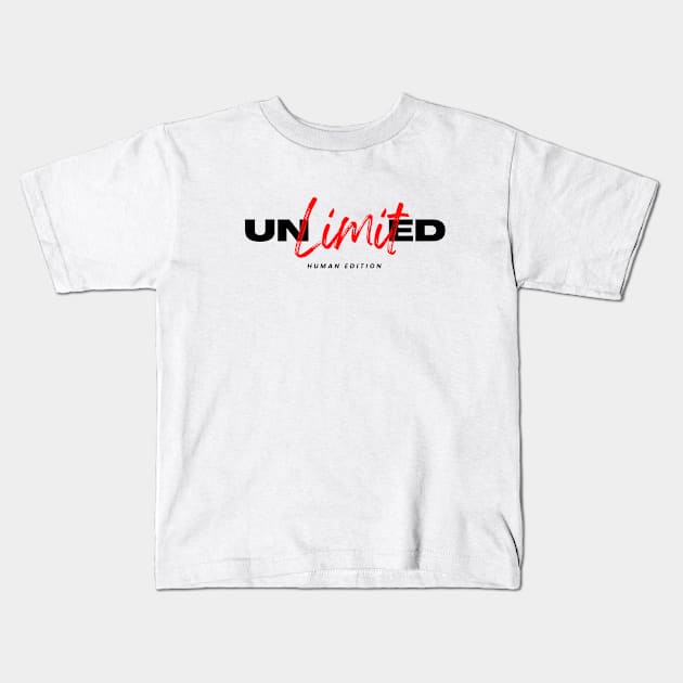 unlimited Kids T-Shirt by momo1978